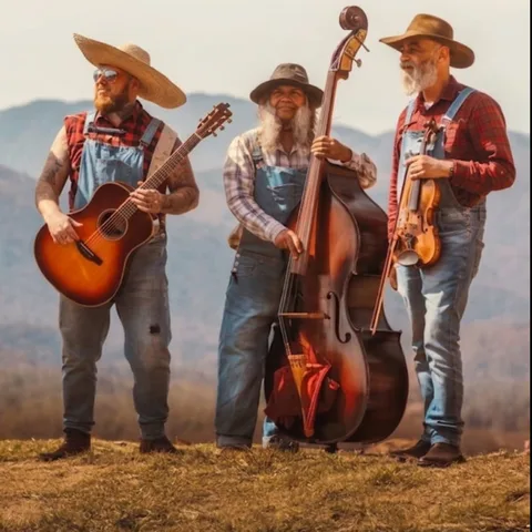 Trio Osmar Ditos com violão, baixo acústico e violino
