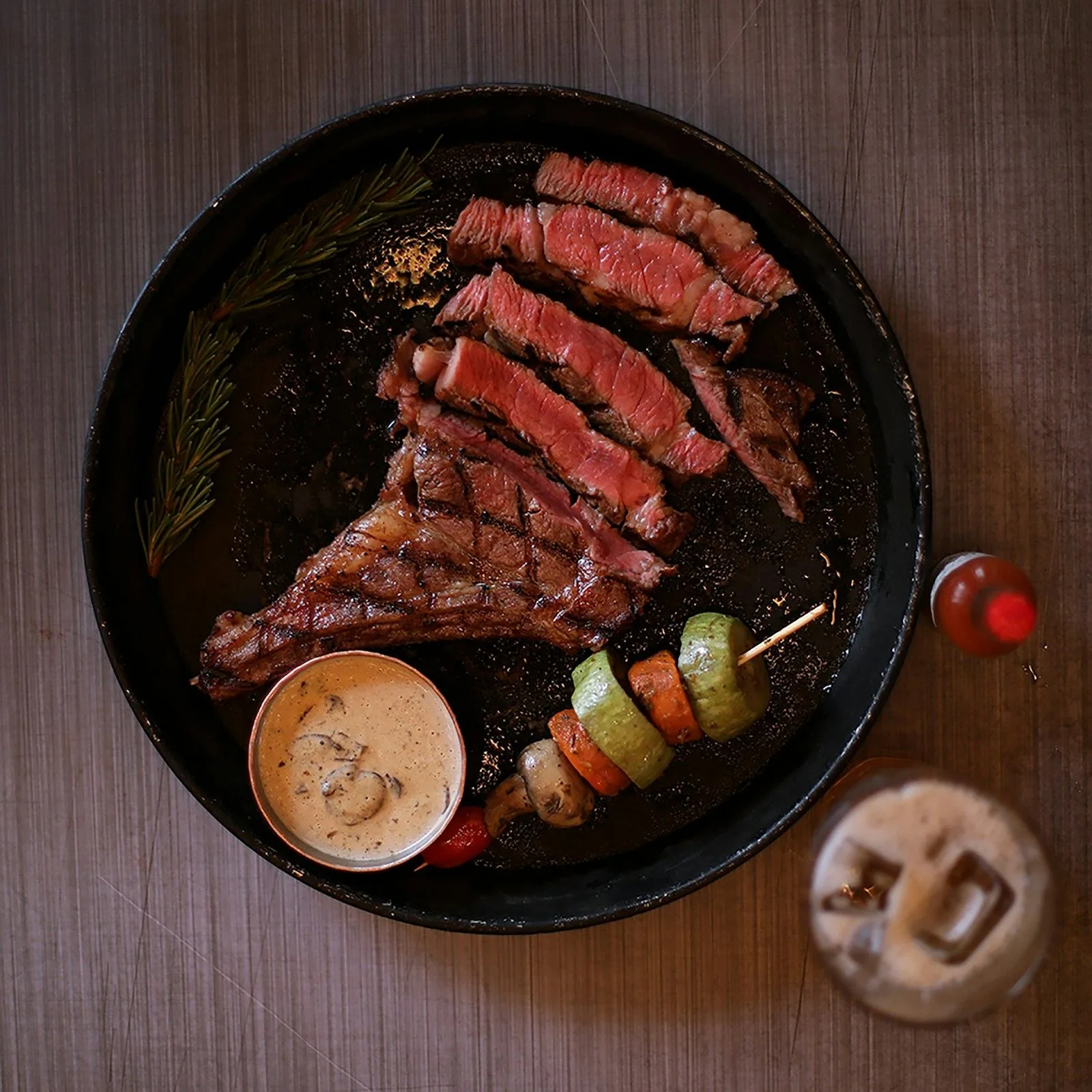 Tomahawk fatiado ao ponto