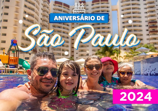 Promoção, aniversário de São Paulo em Olímpia.